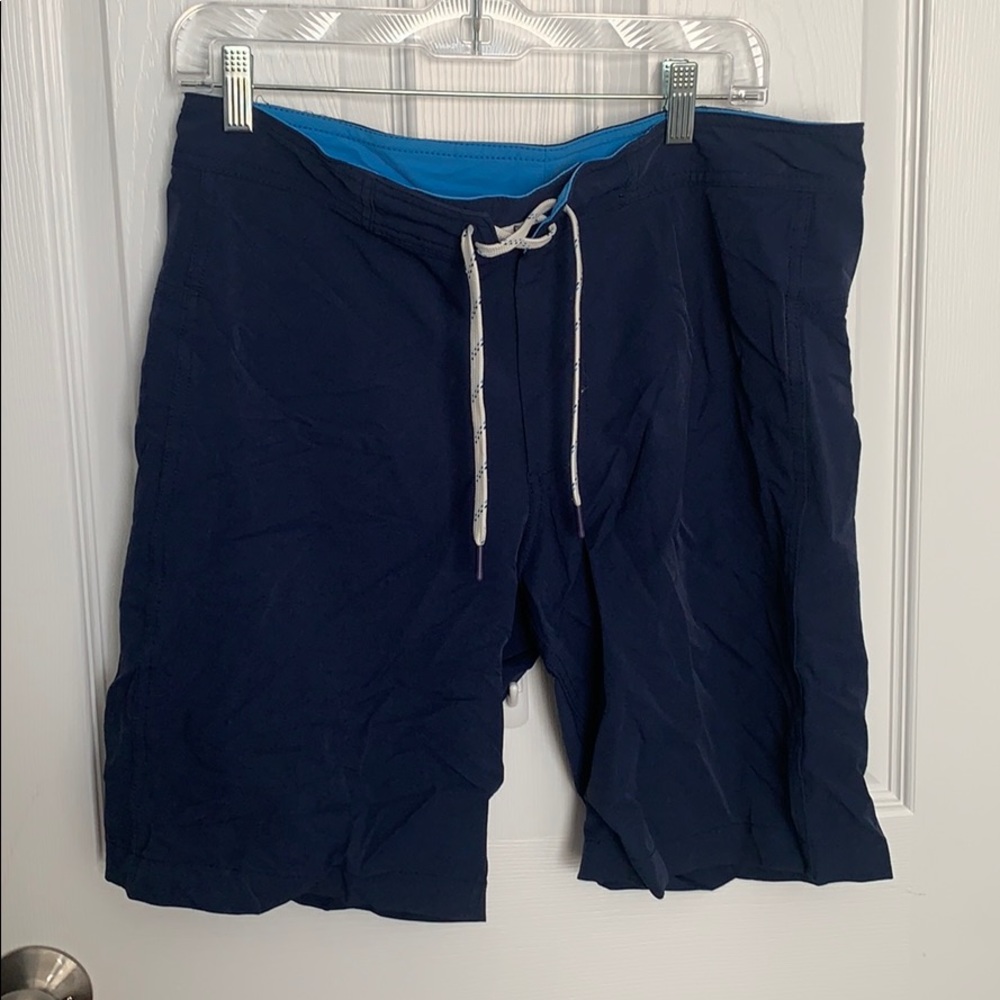 Blue board shorts